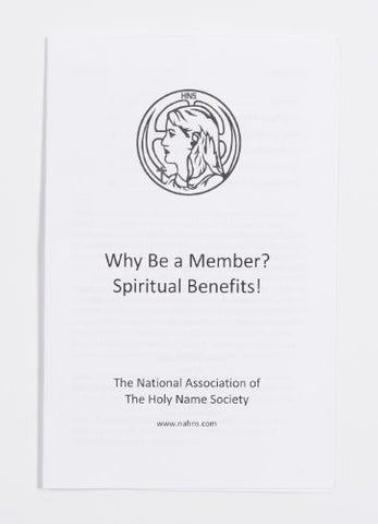 125 Why Be a HNS Member? Spiritual Benefits! 10 Pack