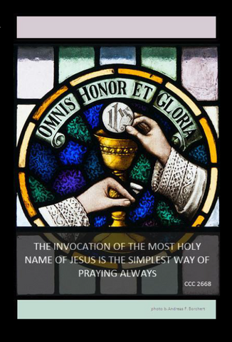 152-100 The Way of the Holy Name Prayer Card (Pack of 100)
