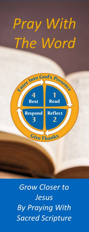 161-25 Pack of 25 Pray With The Word Bookmarks