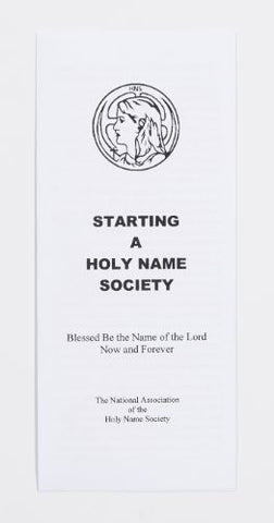 113 Starting a Holy Name Society, 10 Pack