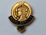 513  75 Year Service/Member Button